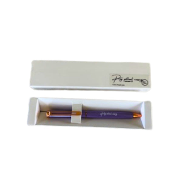 Ink Pen | Purple Lavender | Pray Without Ceasing Kinsman & Company