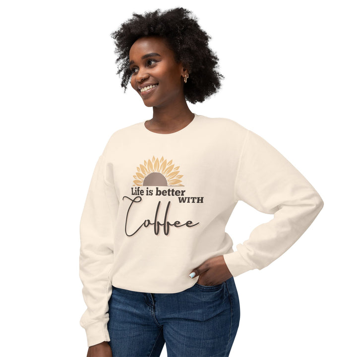 Sweatshirts | Life is Better with Coffee | Ivory Kinsman & Company