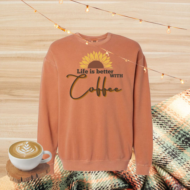 Sweatshirts | Life is Better with Coffee | Yam Kinsman & Company