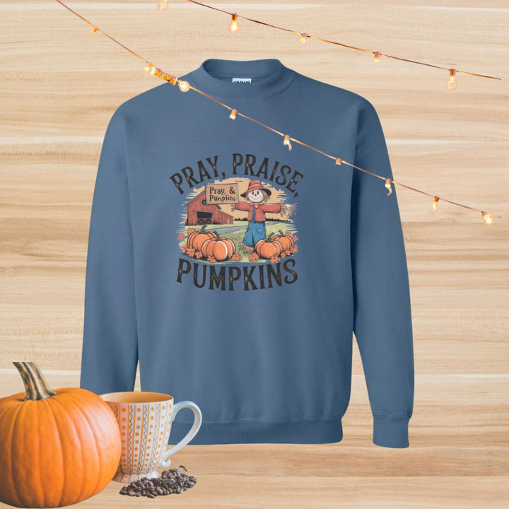 Sweatshirts | Praise, Pray & Pumpkins | Indigo Blue Kinsman & Company