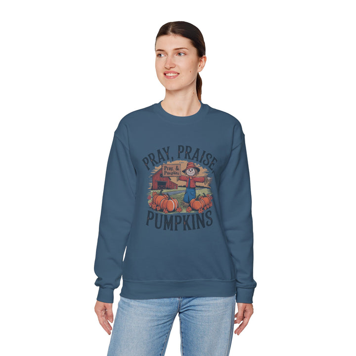 Sweatshirts | Praise, Pray & Pumpkins | Indigo Blue Kinsman & Company